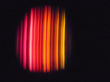 Spektroskopia gazów - Część spektrum świecącego neonu