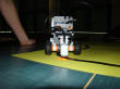 Robot LEGO NXT - Chodzi za czarną linią